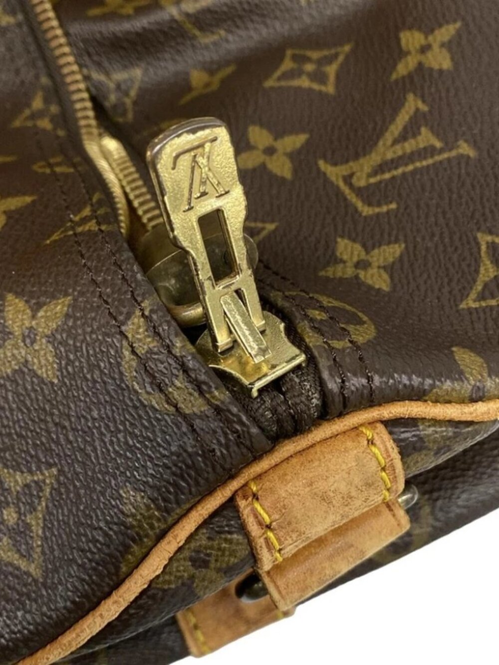 LOUIS VUITTON Keepall Bandouliere 50 M41416 Monogram Boston Bag - Picture 8 of 14